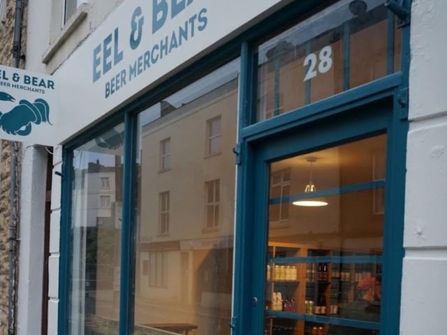 Eel and Bear bottle shop in Waldegrave Street, Hastings