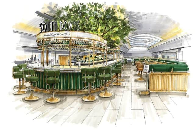 What6 the new South Downs Bar will look like