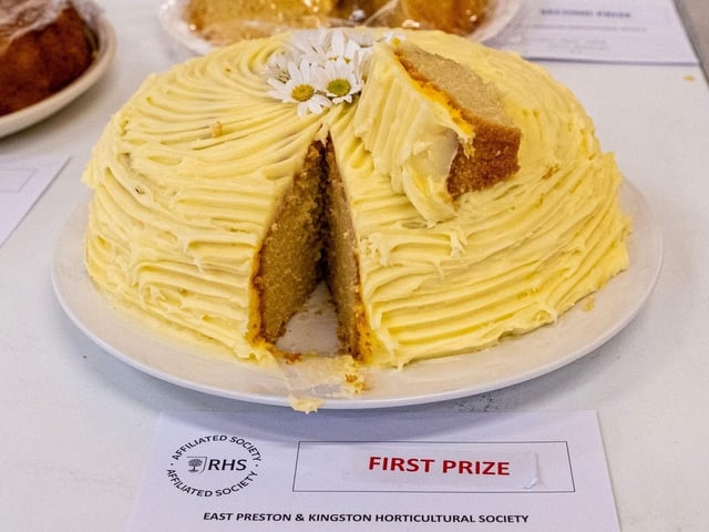Sue Stoves-Clark's winning gluten free cake
