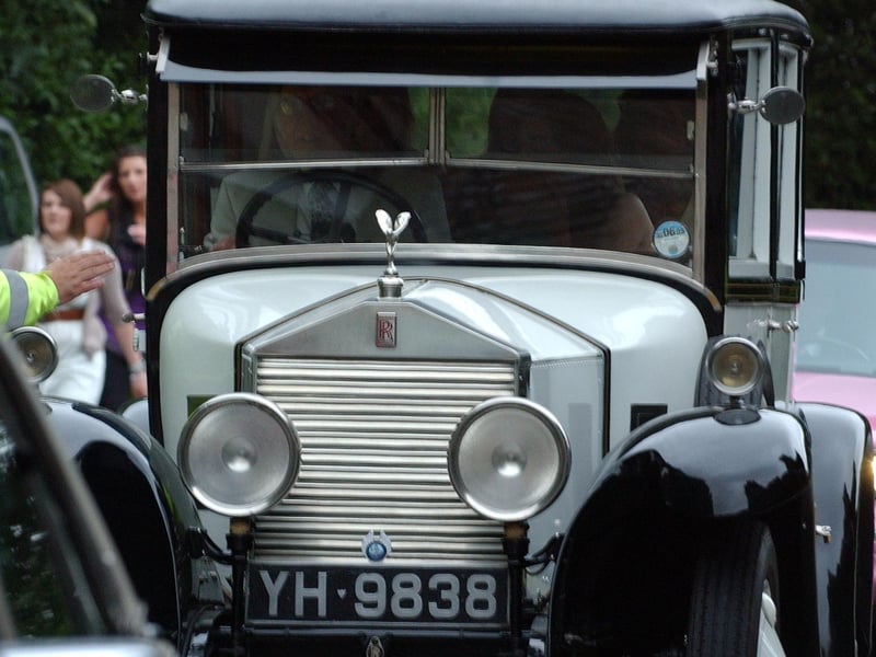 The Davison High School prom at Highdown Towers in June 2008