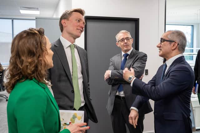 Minister for Pensions unveils new-look People’s Partnership headquarters