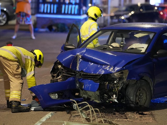 A man has been arrested on suspicion of driving ‘whilst unfit through drugs’ and ‘assaulting a constable’ following a collision in East Sussex, police have reported.