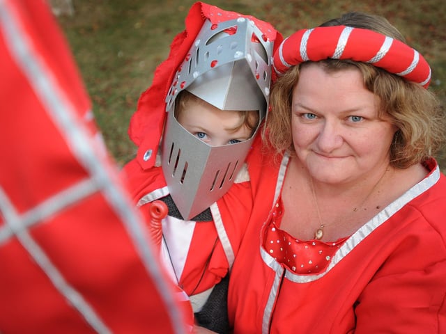 Burgess Hill Bonfire Night in 2009. Jack and Carol Watts-Arnold.
