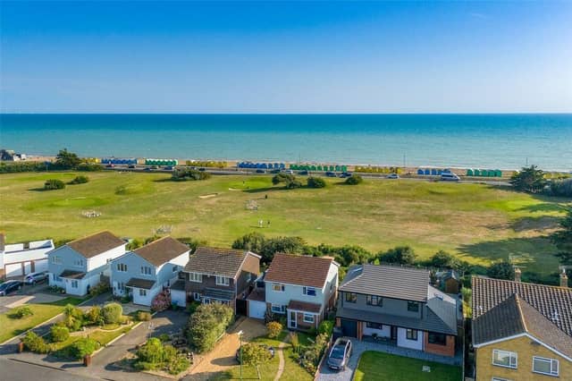 'Location location location!' is the first thing that came to the mind of estate agent Graham Butt when promoting this detached house near Littlehampton seafront.