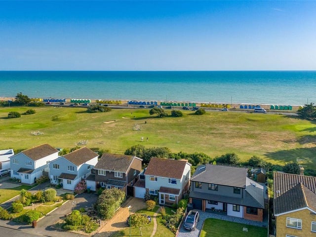 'Location location location!' is the first thing that came to the mind of estate agent Graham Butt when promoting this detached house near Littlehampton seafront.