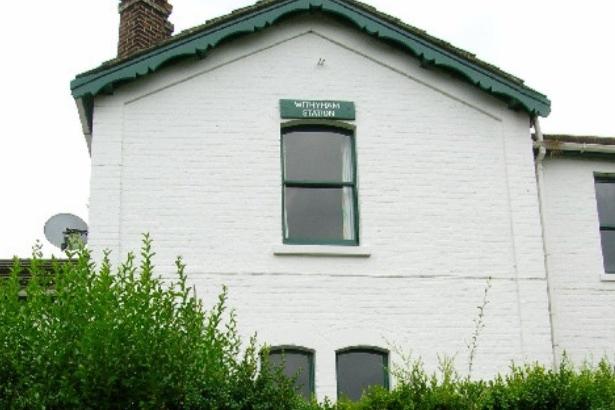 Withyham was a railway station on the Three Bridges to Tunbridge Wells Central Line which closed in 1967. The station opened on 1 October 1866 and the buildings were designed by Charles Henry Driver. The station building survived the closure and is now a private residence.