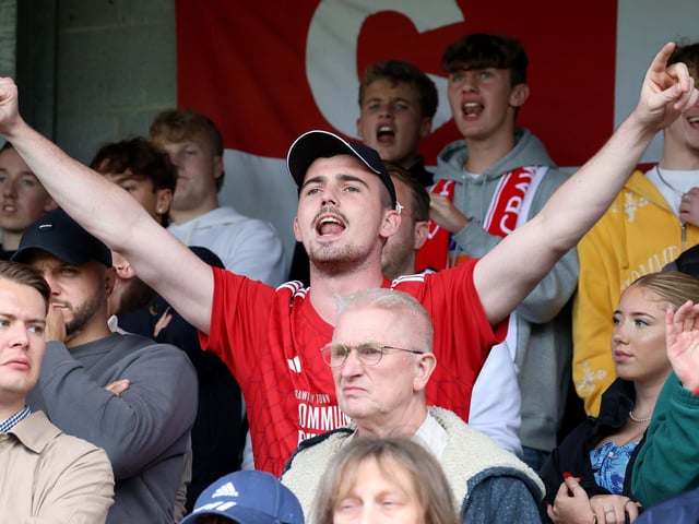 Crawley Town drew 1-1 with Stockport County in their League One encounter at the Broadfield Stadium. Stephen Lawrence/Telephoto Images was there to catch the action