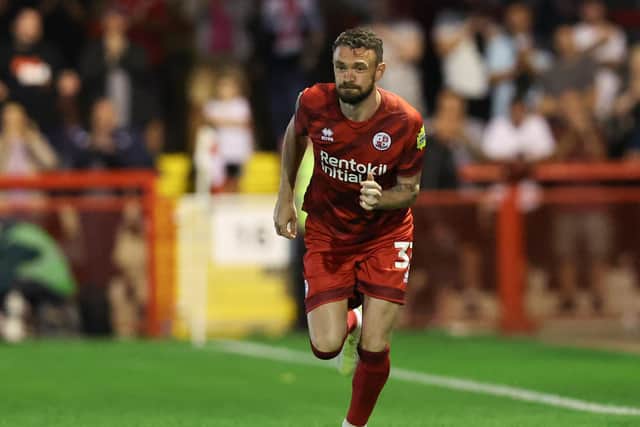 Scott Malone has returned to Crawley Town
