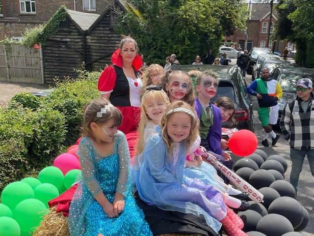 The fete took place at KGV playing fields in Partridge Green, raising money for local charities and Jolesfield C of E Primary School