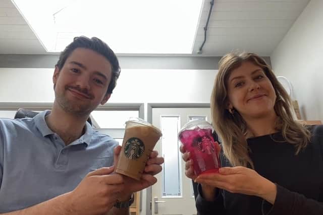 SussexWorld reporters Megan Baker and Jacob Panons have shared their thoughts on the new drinks available at Starbucks.