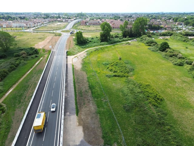 It is hoped the new Lyminster Bypass will alleviate traffic issues through Lyminster village