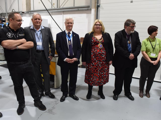 The Princess Royal visits Focus SB in St Leonards on November 22 2023.