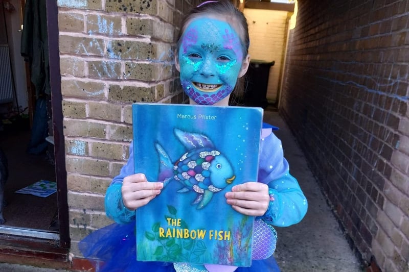 Sarah Waghorn sent in this picture of The Rainbow Fish