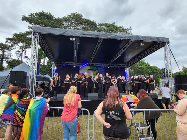 Crawley Pride 2022 - Community Day, Sunday, August 21:Crawley Pride 2022 - day two