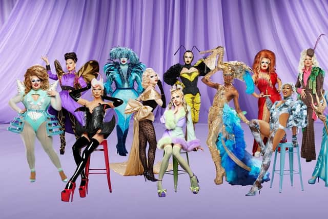 Series four Drag Race queens. Picture: BBC/World of Wonder