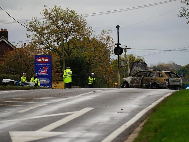 Two people taken to hospital with ‘life threatening injuries’ following East Sussex village crash
