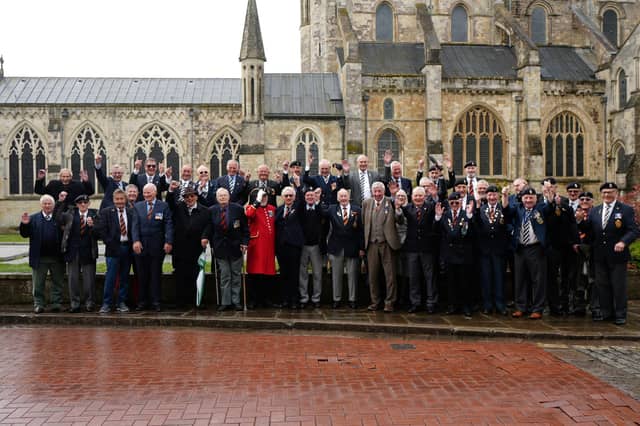 The veterans in full force!