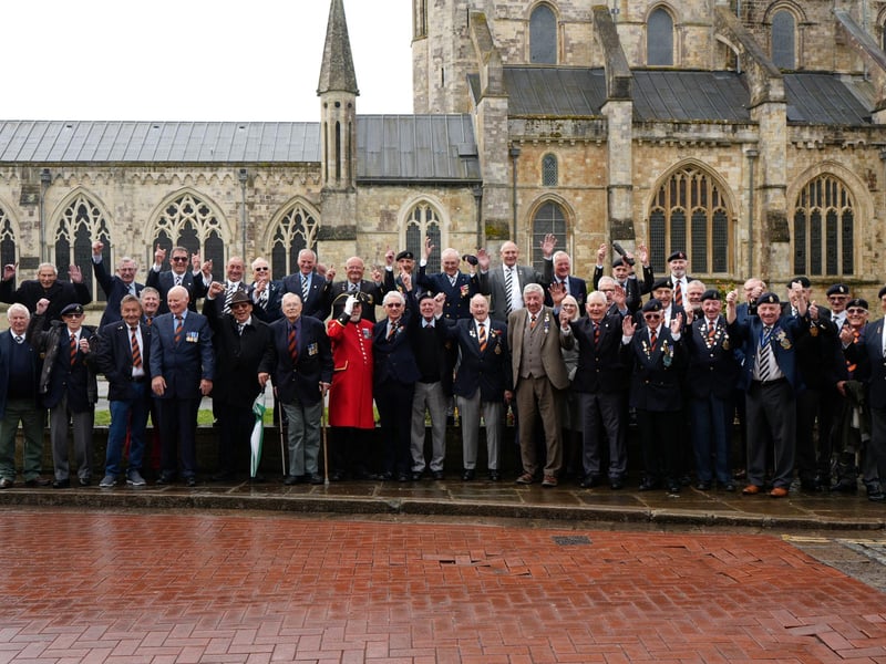 The veterans in full force!