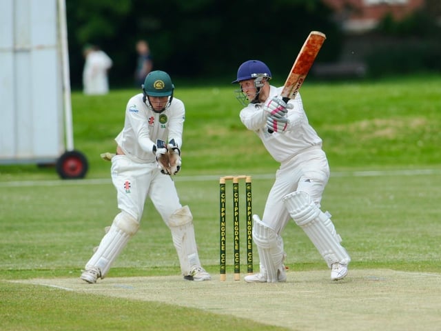 Action from Goring CC's win at Chippingdale in the Sussex Cricket League Division 4 West