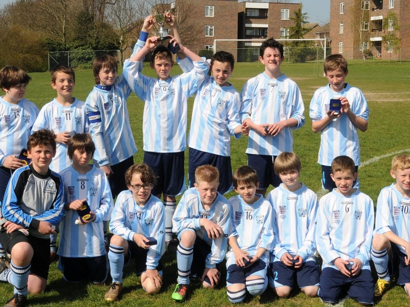 Worthing United Colts in April 2010
