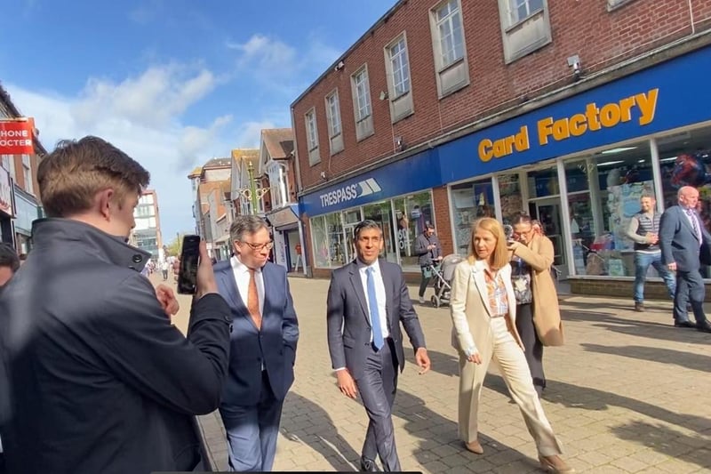 Prime Minister Rishi Sunak has visited Horsham in West Sussex to launch a crackdown on retail crime, with assaulting a retail worker to be made a standalone criminal offence.