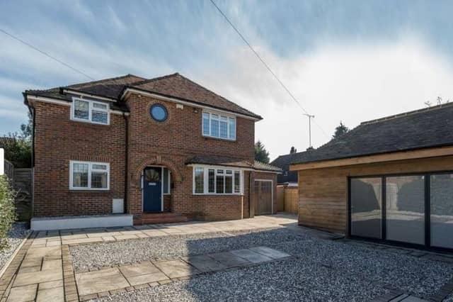 The five-bedroom Horsham property comes with spa, sauna and hot tub