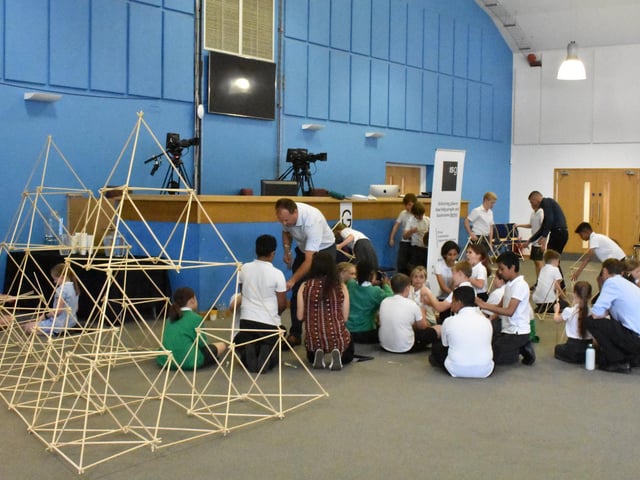 More than 250 students took part in the event