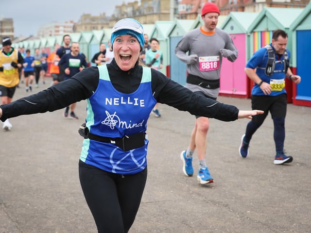 Scenes from the 2024 Brighton Half Marathon