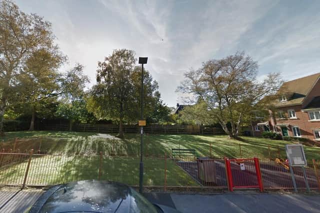 HML management has applied to reduce the crowns of four silver birch trees within Colwell Gardens, adjacent to Wellswood, in Haywards Heath. Picture: Google Street View