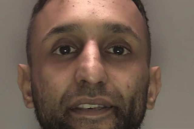 Khaqan Raja, , 36, of Roney Street, Blackburn, Lancashire, admitted driving while disqualified and theft of a gold platinum and diamond ring valued between £50,000 to £100,000.