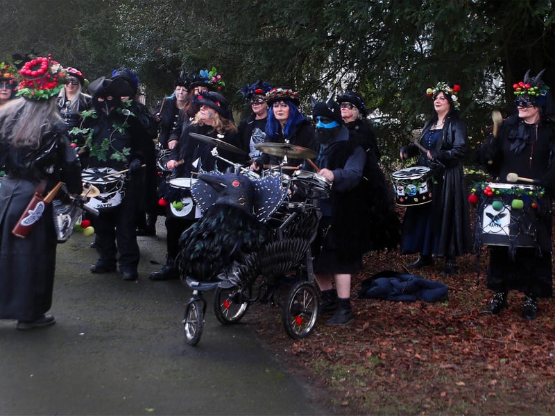 Wassail at Gensing Gardens on January 31 2026. Photo by Roberts Photographic.