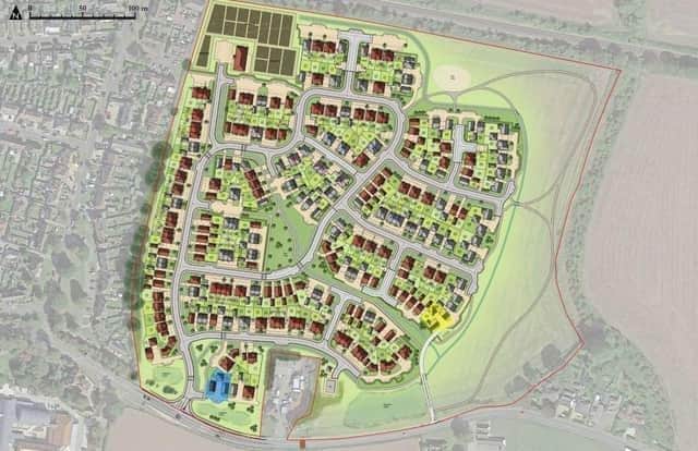 Developer Barratt Dave Wilson Homes has updated its proposal for a 300 home development in Bosham after  the original plans were deferred.
