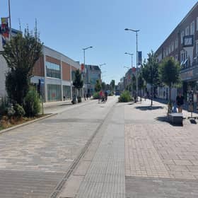 Eastbourne town centre. Photo: staff