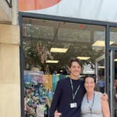 Students from East Sussex College supporting Age UK East Sussex charity