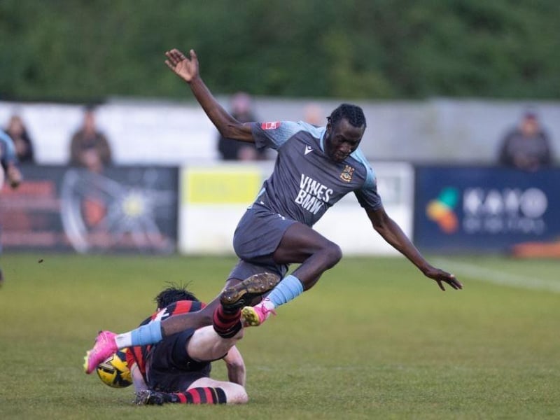 Jamie Crellin’s Three Bridges came from a goal down to beat Sittingbourne in their semi-final in Kent – to earn a place in Friday night’s final where they face Chichester City.