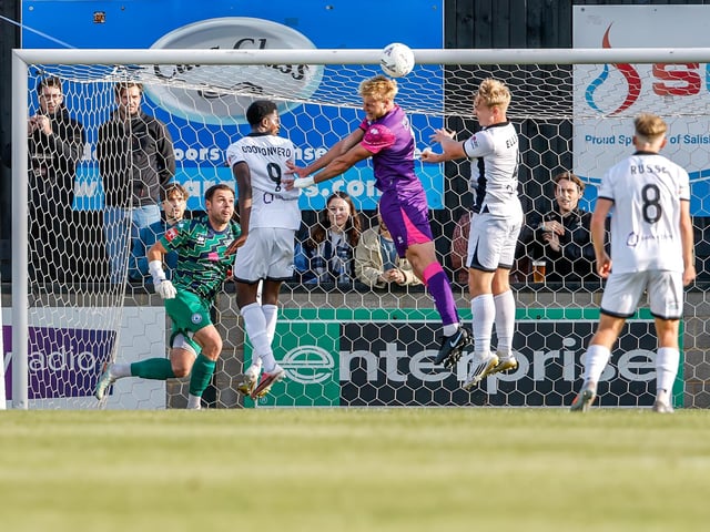 Salisbury v Eastbourne Borough, FA Cup fourth qualifying round