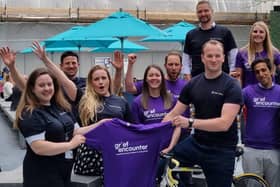 Lawyers from Horsham firm DMH Stallard have raised more than £5,350 after taking on a 2,115 miles Tour de France charity trek.