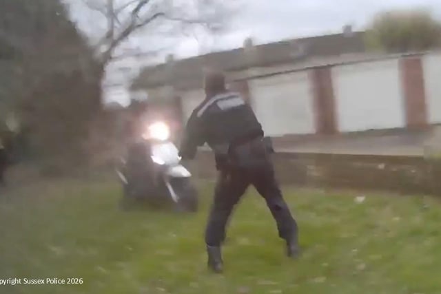 Moped rider sentenced for ‘dealing class A drugs’ in Crawley