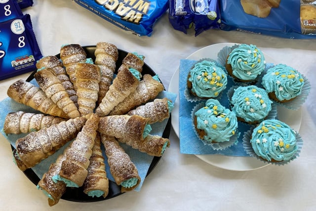 World of Books in Worthing arranged a whole host of blue-themed activities for Mental Health Awareness Week and raised money for West Sussex Mind
