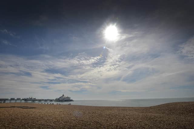 Eastbourne seafront. Picture from Sussex World