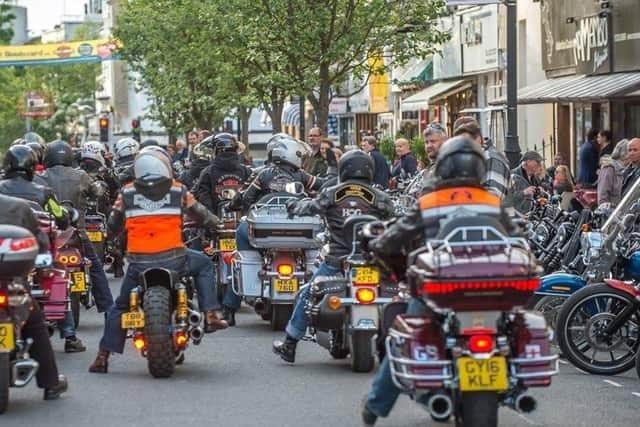Eastbourne Bike Nite is set to return to the town for its July event tonight (July 19). Picture: Visit Eastbourne