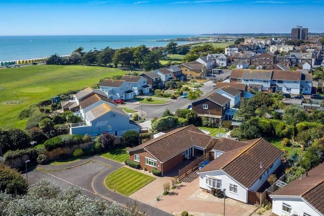 This three-bedroom detached bungalow has come on the market with Glyn Jones priced at £550,000, with no forward chain