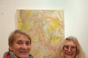 Artists Maureen Brigden and Sylvia Kopeček (contributed pic)