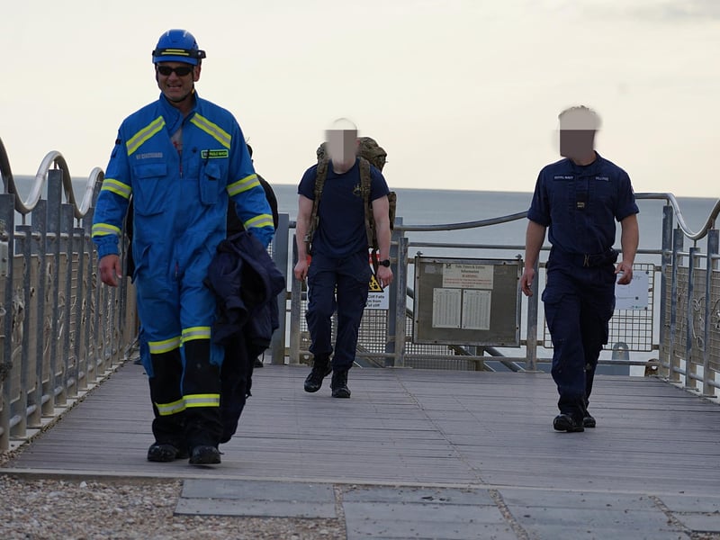 East Sussex coastguard teams called to ‘suspected ordnance’ at Beachy Head
