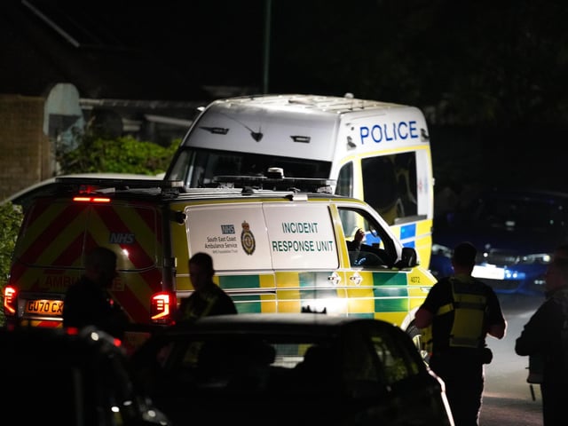 Man, 64, arrested in West Sussex village on suspicion of possessing an imitation firearm