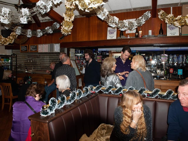 Christmas Soul Party 2024 at The East Hastings Sea Angling Association and Social Club. Photo by Frank Copper.