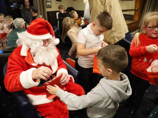 Hastings Winkle Club's Children's Christmas Party 2023. Photo by Andrew Clifton