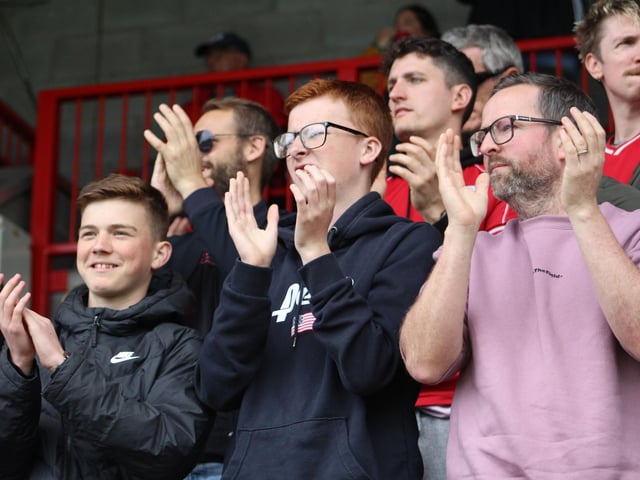 Crawley Town v Stevenage in October