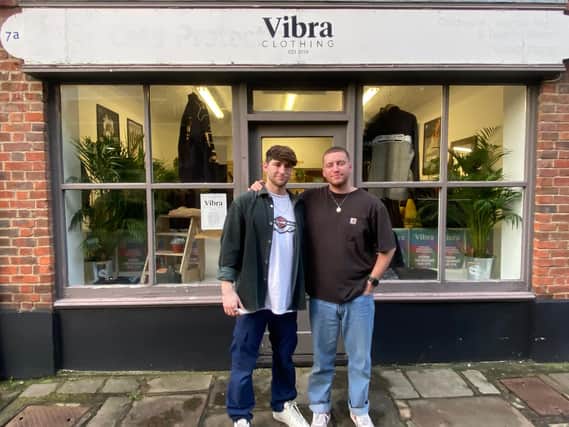 The Vibra pop up in Crane Street