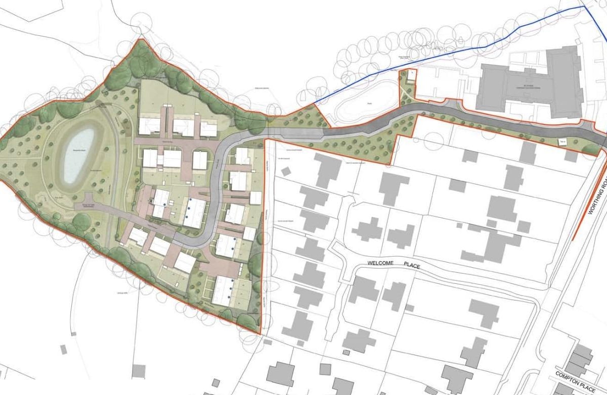 Southwater plans for 23 new homes recommended for approval